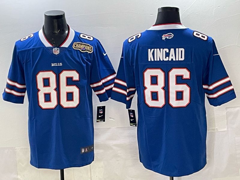 Men 2025 Buffalo Bills #86 Kincaid Blue Nike Limited NFL Jersey style 06->youth nfl jersey->Youth Jersey